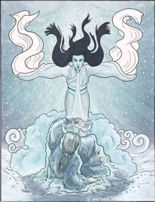  Yuki-onna: Ein Mythos über Liebe, Verlangen und den ewigen Winter?